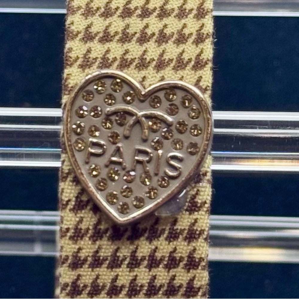 Mint Heart “Paris” Bling Headband
